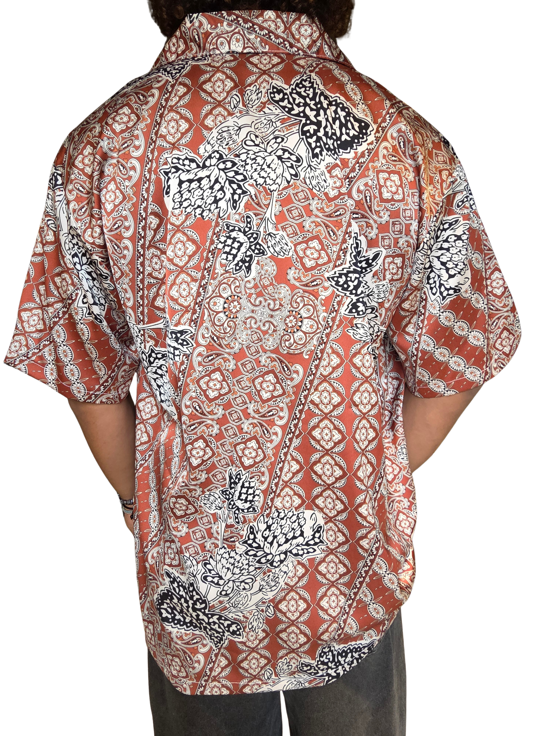 Africana Satin Shirt
