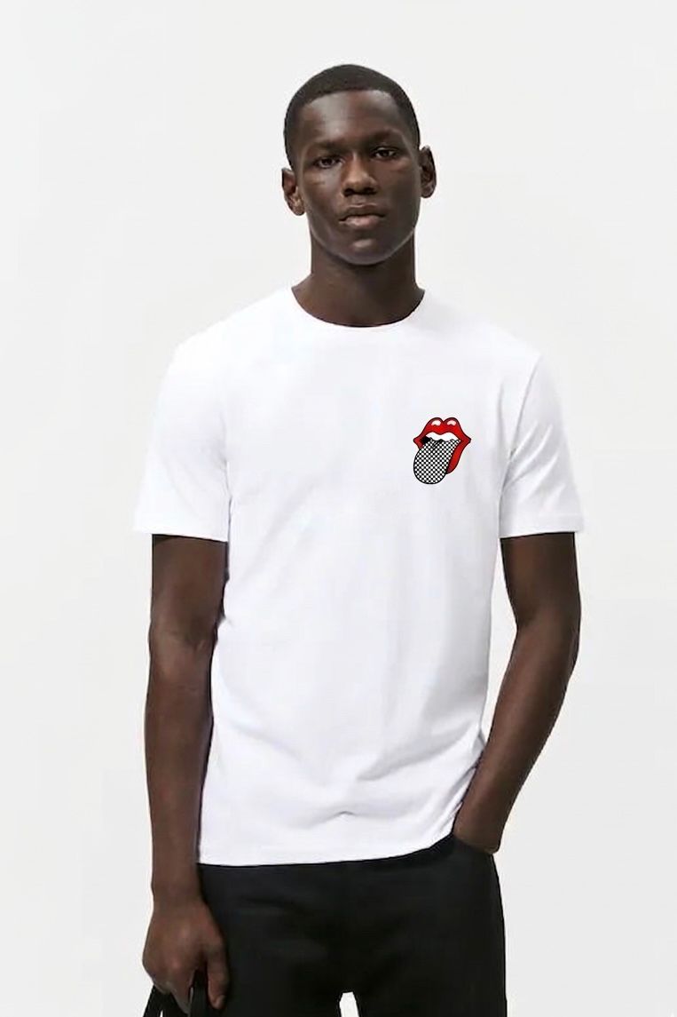 Checkered Tongue T-shirt