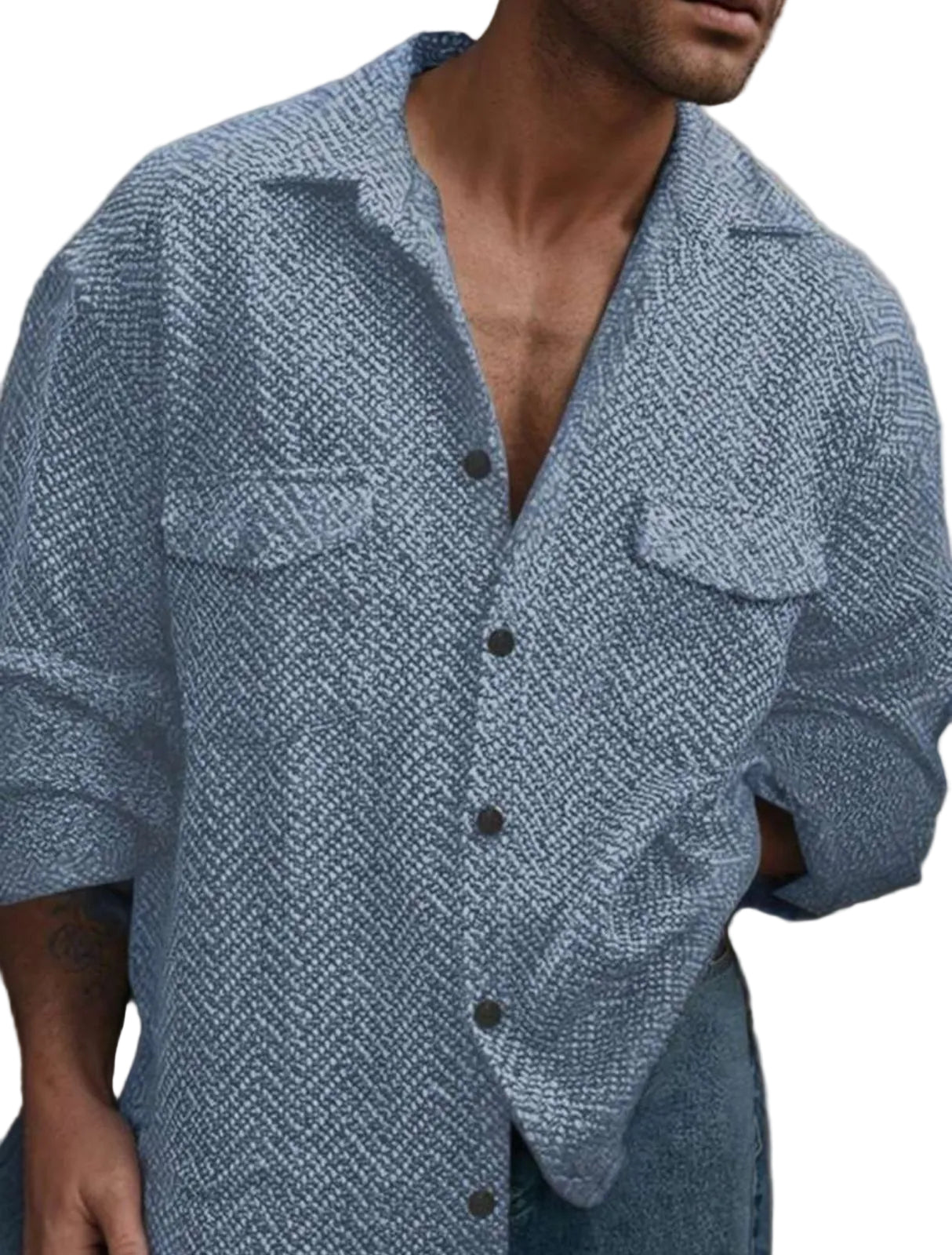 Herringbone Shirt - 2 Colors