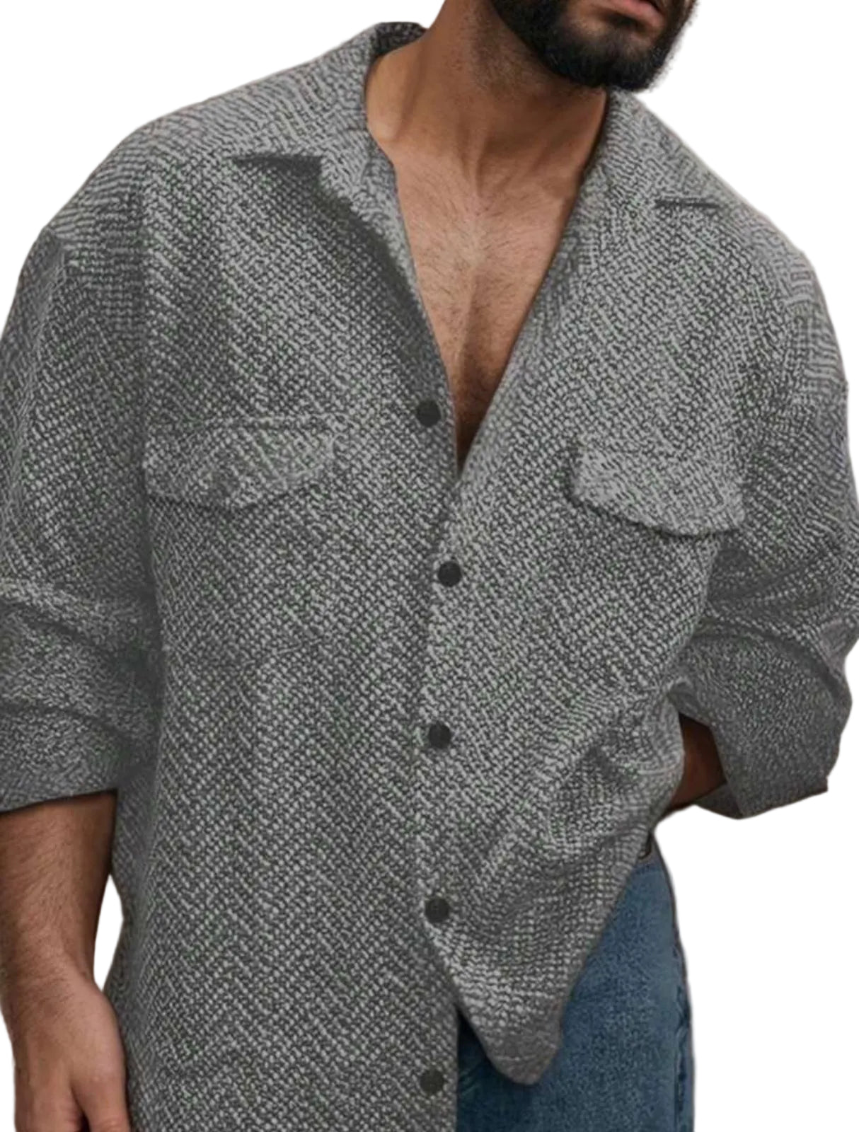 Herringbone Shirt - 2 Colors