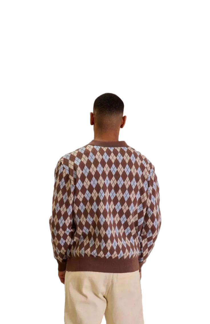 Argyle Pullover