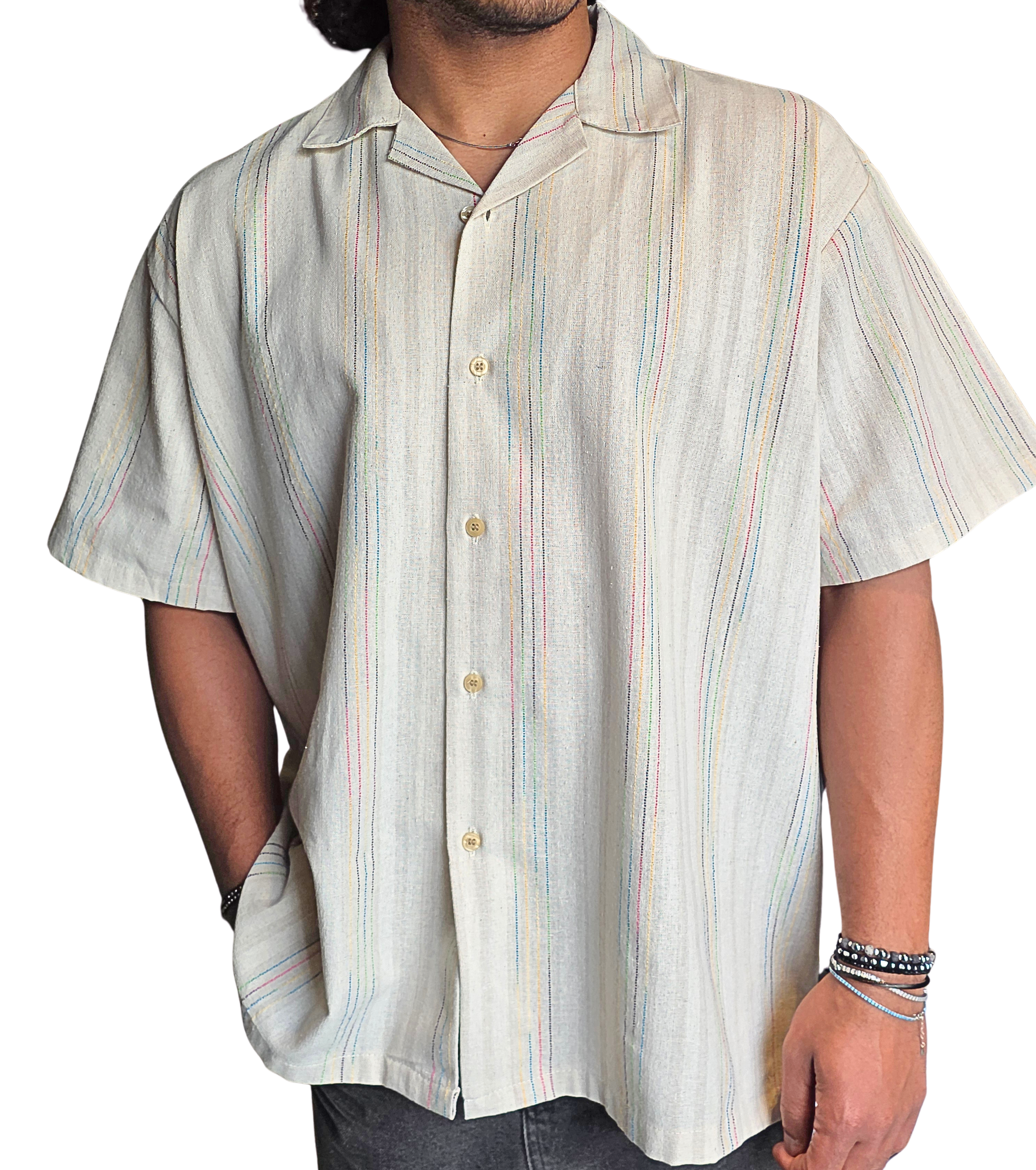 Linen Stripes Shirt