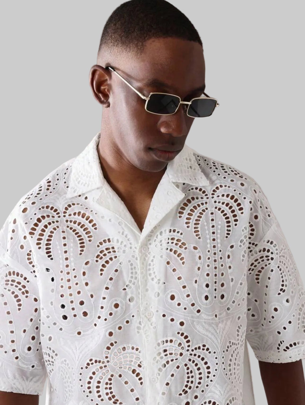 Palm Cutout Shirt