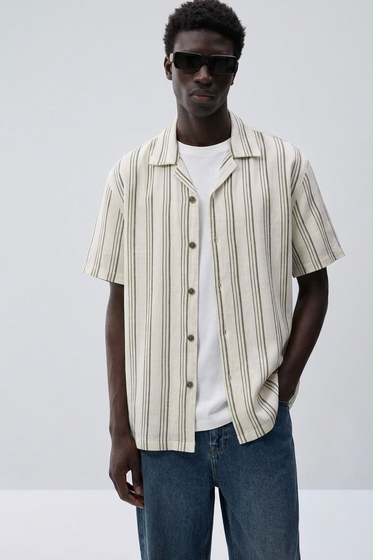 Striped Linen Shirt