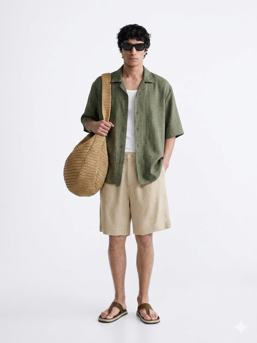 Linen Shirt - 4 Colors